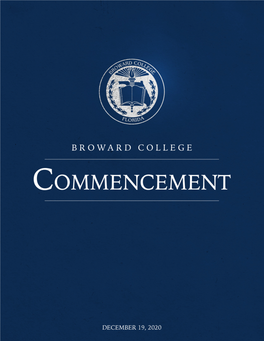 BROWARD COLLEGE BROWARD COLLEGE President