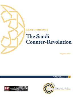 The Saudi Counter-Revolution