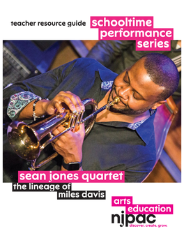 Sean Jones Quartet Schooltime Performance Series