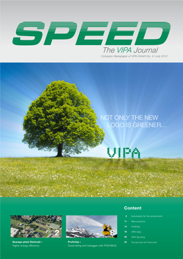 The VIPA Journal Company Newspaper of VIPA Gmbh No