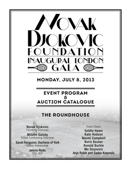 Novak Djokovic Foundation