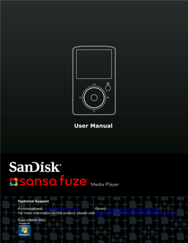 Sansa Fuze User's Manual