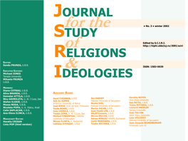 Journal Study Religions Ideologies