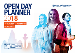 Open Day Planner 2018