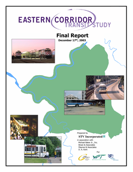 Eastern Corridor Transit Study Final Report