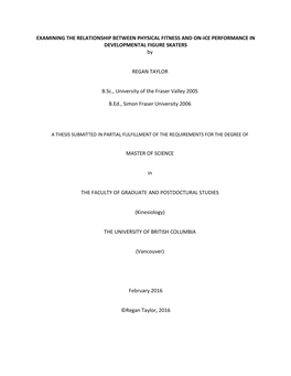 DRAFT – DRAFT – Thesis Proposal (No Working Title)