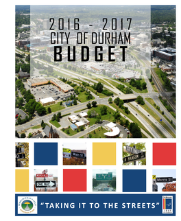 2 0 1 7 City of Durham B U D G E T