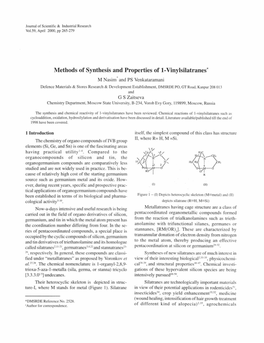 L)2 ~~__ C!H Organogermanium Compounds Are Comparatively Less H/Hi 1 H, Studied and Are Not Widely Used in Practice