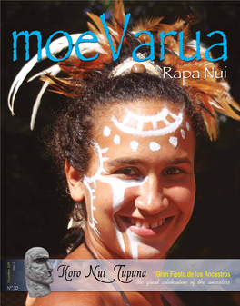 Koro Nui Tupunathe Great Celebration of the Ancestors Nº 70 AVISO Ok 21,5 X 27,5 .Pdf 1 04-11-13 16:35 AVISO Ok 21,5 X 27,5 .Pdf 1 04-11-13 16:35