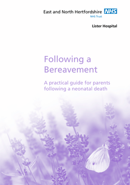 Following a Bereavement