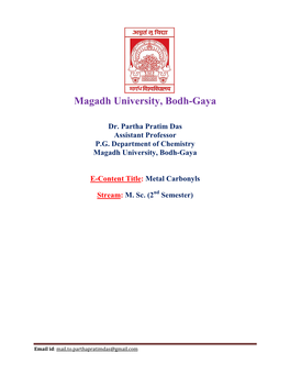 E-Content Metal Carbonyls.Pdf