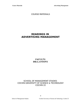 Advertising Ethics and Regulations 181