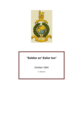 “Soldier An' Sailor Too”