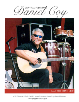 Daniel Coy Entertainment Solo Act Orlando FL