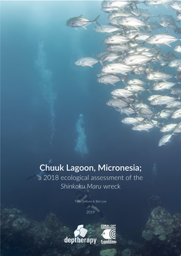 Chuuk Lagoon, Micronesia; a 2018 Ecological Assessment of the Shinkoku Maru Wreck