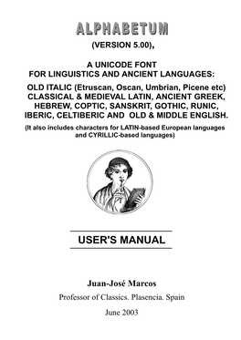 User's Manual