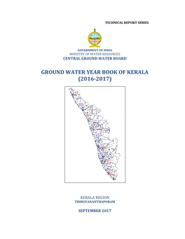 Ground Water Year Book of Kerala (2016-2017)