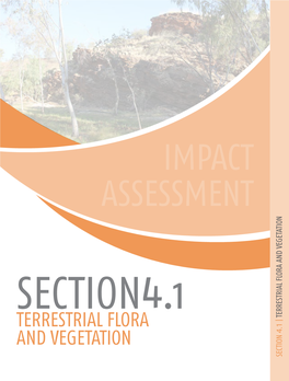 Terrestrial Flora and Vegetation Section 4.1 |