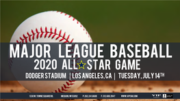 MLB ALL-STAR GAME • Los Angeles, CA