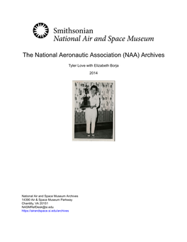The National Aeronautic Association (NAA) Archives