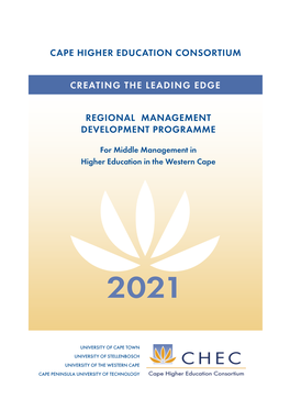 Regional Management Development Programme