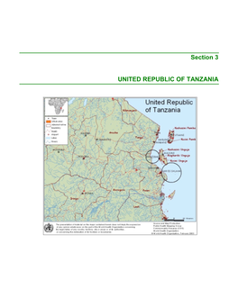 Section 3 UNITED REPUBLIC of TANZANIA