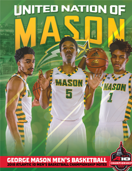 MASON BASKETBALL 4400 University Drive | MS 3A5 | Fairfax, Va