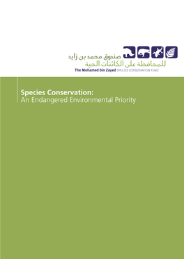 An Endangered Environmental Priority Executive Summary