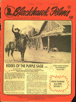 Riders of the Purple Sage