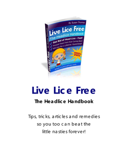 Live Lice Free-The Headlice Handbook