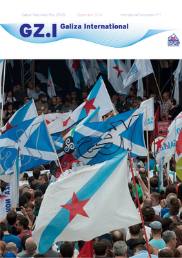 Galizan Nationalist Bloc (BNG) September 2014 International Newsletter Nº 1 2
