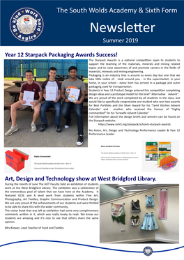 Newsletter Summer 2019