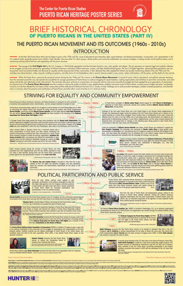 Brief Historical Chronology IV Poster