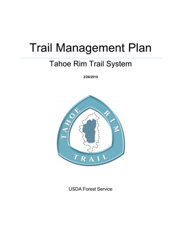 Trail Managment Plan