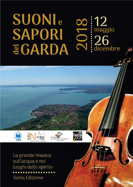 Suoni E Sapori Del Garda 2018.Indd