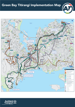 Green Bay Titirangi Implementation Map