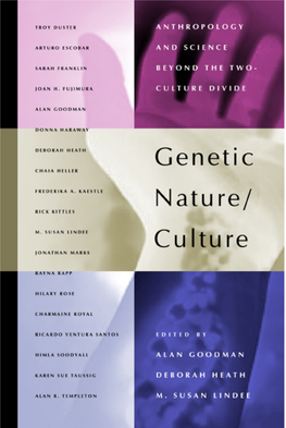 Genetic Natureculture Anthropology and Science