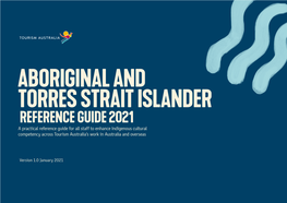 Aboriginal and Torres Strait Islander Reference Guide 2021