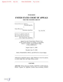 United States Court of Appeals for the Fourth Circuit