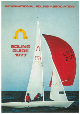 SOLING GUIDE .N ~977 Z/73 \~ ELVSTROM SOLING SAILS