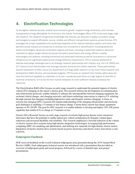 Electrification Technologies