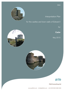 Interpretation Plan for the Castles and Town Walls of Edward I for Cadw
