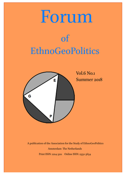 Forum of Ethnogeopolitics Vol6 No1 Summer 2018