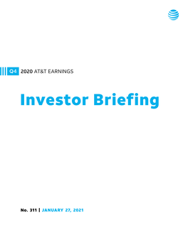 Investor Briefing