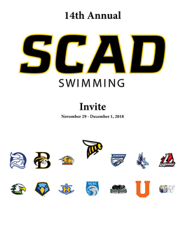 SWIM18-19 SCAD Invite.Indd