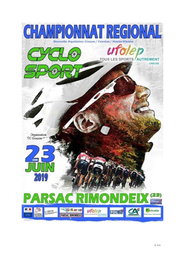 Réglement Championnat Régional Cyclosport 2019