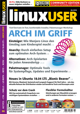 ARCH IM GRIFF Einsteiger: Wie Manjaro Linux Den Umstieg Zum Kinderspiel Macht S