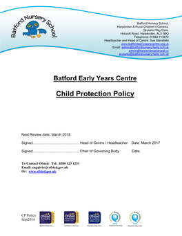 Child Protection Policy