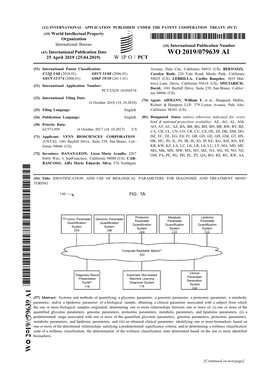 WO 2019/079639 Al 25 April 2019 (25.04.2019) W 1P O PCT