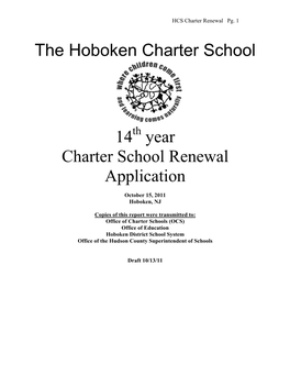 Year Charter School Renewal Application